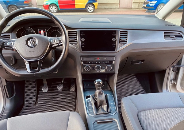 Volkswagen Golf Sportsvan cena 68900 przebieg: 61400, rok produkcji 2018 z Gdańsk małe 106